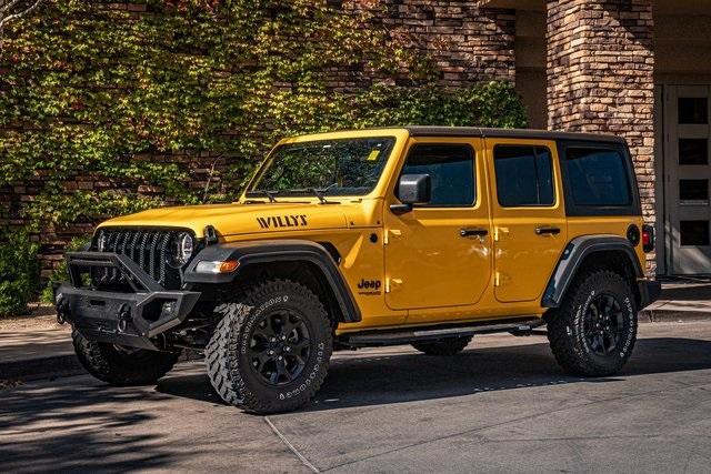 used 2021 Jeep Wrangler Unlimited car, priced at $36,488