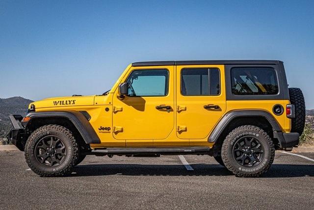 used 2021 Jeep Wrangler Unlimited car, priced at $36,488