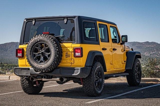 used 2021 Jeep Wrangler Unlimited car, priced at $36,488