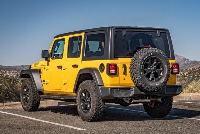 used 2021 Jeep Wrangler Unlimited car, priced at $36,488