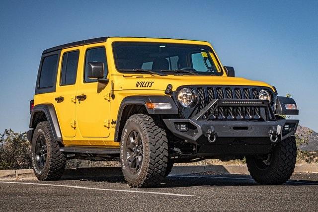 used 2021 Jeep Wrangler Unlimited car, priced at $36,488