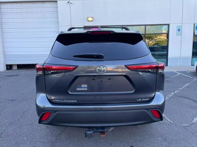 used 2021 Toyota Highlander car, priced at $23,449