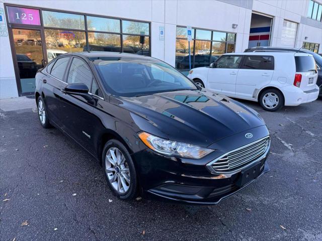 used 2017 Ford Fusion Hybrid car, priced at $12,849