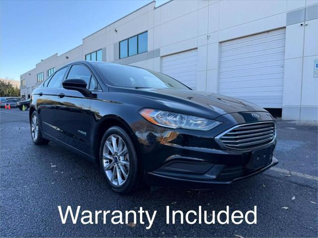 used 2017 Ford Fusion Hybrid car, priced at $12,849