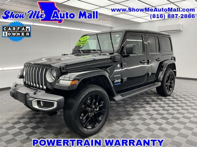 used 2021 Jeep Wrangler Unlimited 4xe car, priced at $29,500