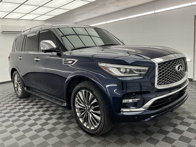 used 2021 INFINITI QX80 car, priced at $34,000