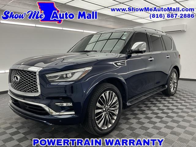 used 2021 INFINITI QX80 car, priced at $35,300