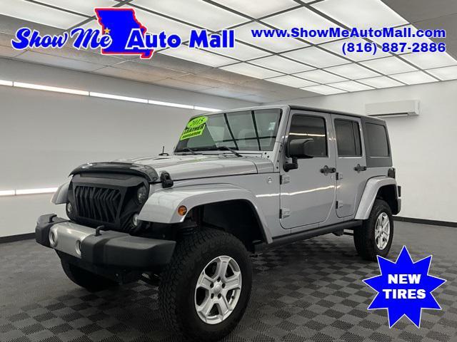 used 2015 Jeep Wrangler Unlimited car, priced at $18,750