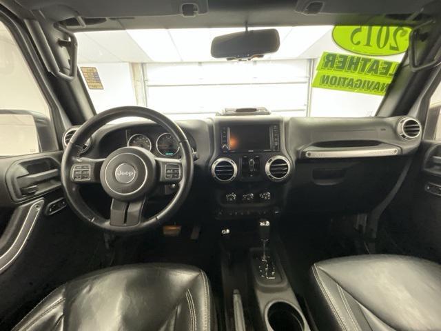 used 2015 Jeep Wrangler Unlimited car, priced at $18,750