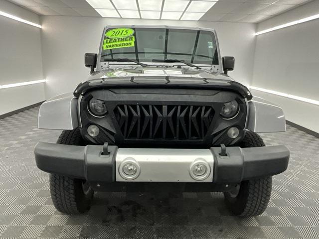 used 2015 Jeep Wrangler Unlimited car, priced at $18,750