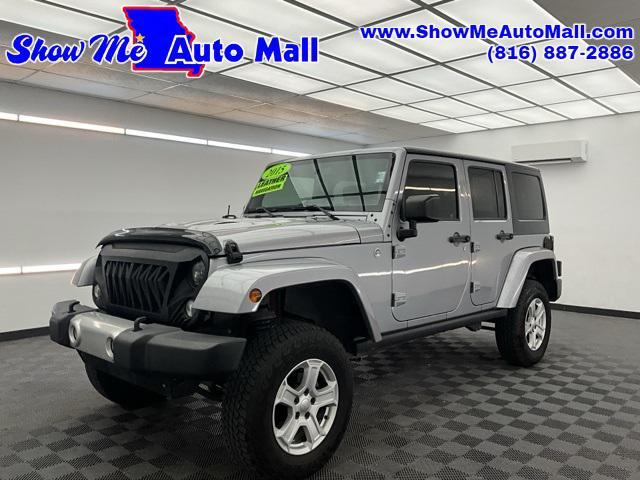used 2015 Jeep Wrangler Unlimited car, priced at $20,750