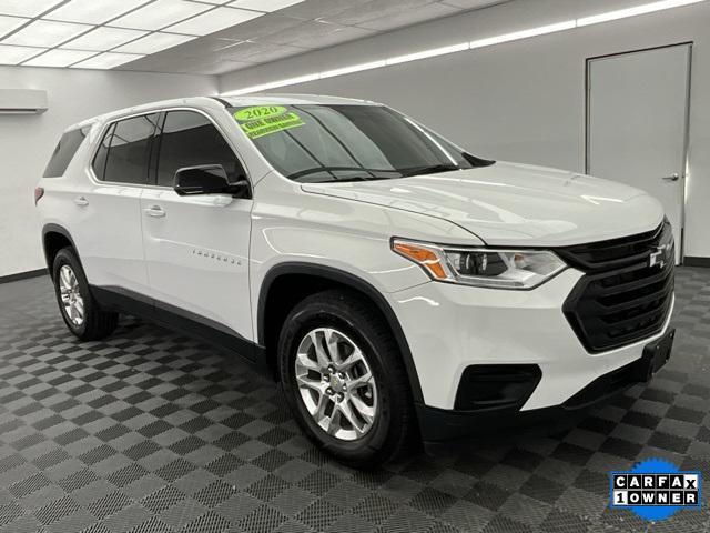 used 2020 Chevrolet Traverse car, priced at $20,700