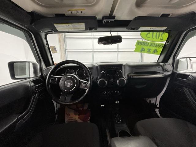 used 2015 Jeep Wrangler Unlimited car, priced at $15,000