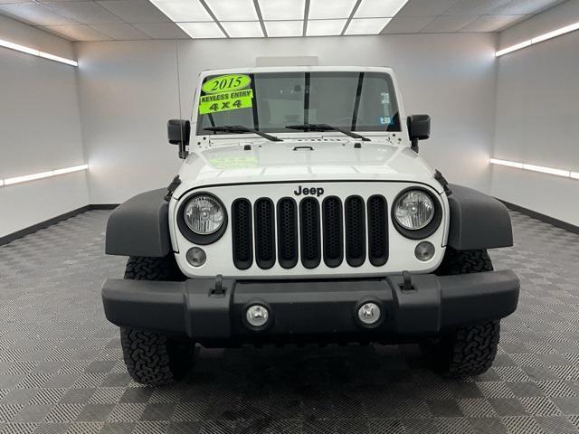 used 2015 Jeep Wrangler Unlimited car, priced at $15,000