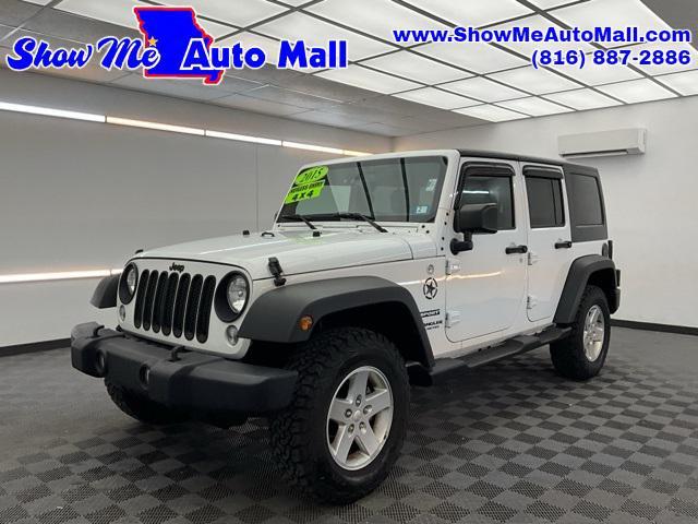 used 2015 Jeep Wrangler Unlimited car, priced at $15,000