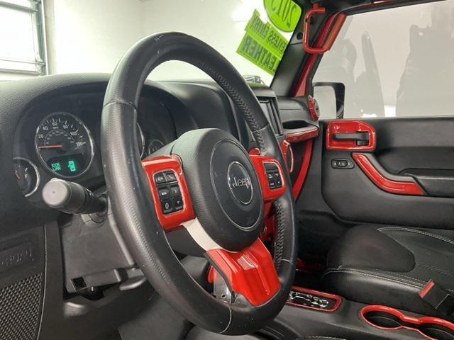 used 2015 Jeep Wrangler Unlimited car, priced at $18,500
