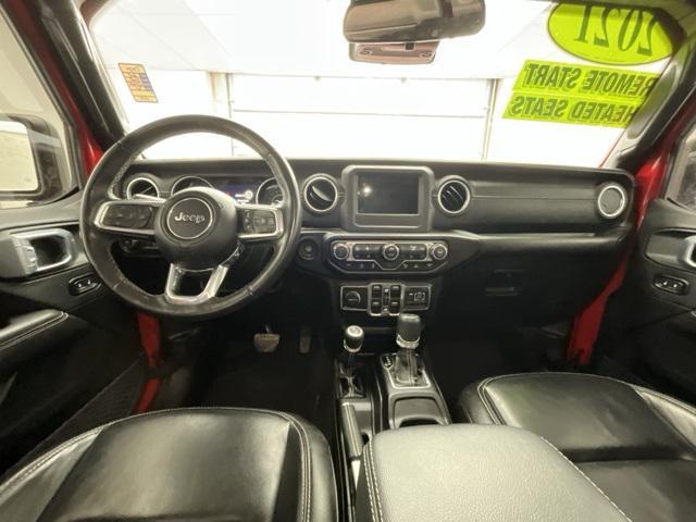 used 2021 Jeep Wrangler Unlimited car, priced at $32,500