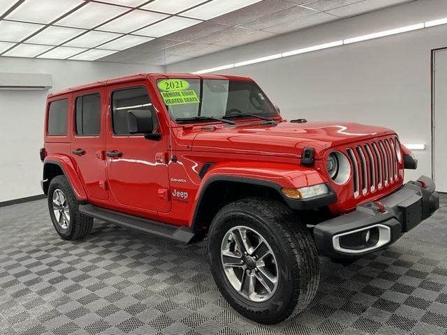 used 2021 Jeep Wrangler Unlimited car, priced at $32,500