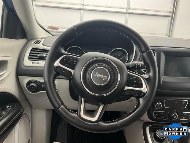 used 2021 Jeep Compass car, priced at $17,500