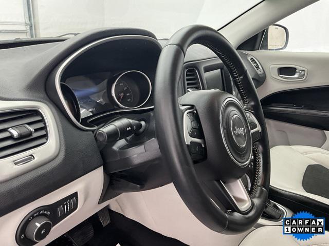 used 2021 Jeep Compass car, priced at $17,500