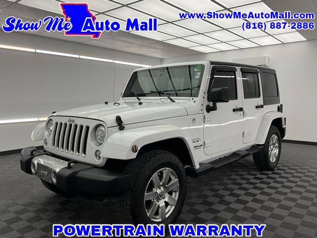 used 2017 Jeep Wrangler Unlimited car, priced at $28,679