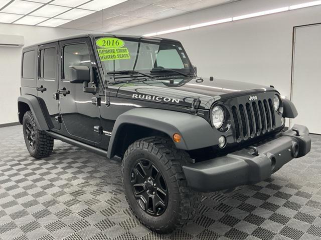 used 2016 Jeep Wrangler Unlimited car, priced at $23,800