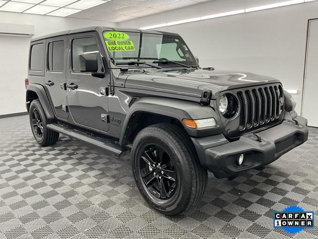 used 2022 Jeep Wrangler Unlimited car, priced at $30,000