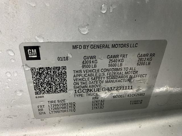 used 2018 Chevrolet Silverado 2500 car, priced at $23,000