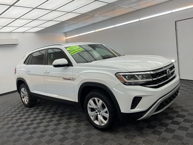 used 2021 Volkswagen Atlas Cross Sport car, priced at $16,500