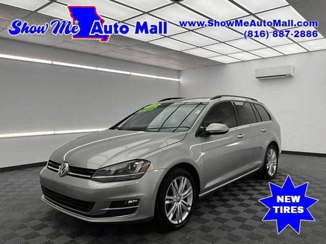 used 2015 Volkswagen Golf SportWagen car, priced at $15,000