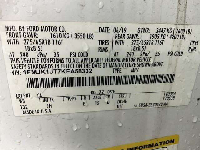 used 2019 Ford Expedition Max car, priced at $18,500