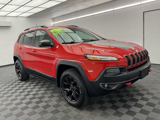 used 2017 Jeep Cherokee car, priced at $16,500