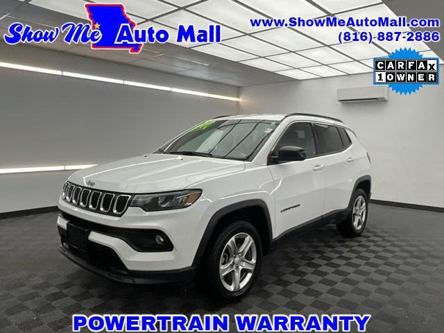 used 2023 Jeep Compass car, priced at $17,250