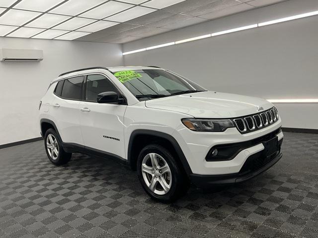 used 2023 Jeep Compass car, priced at $17,250