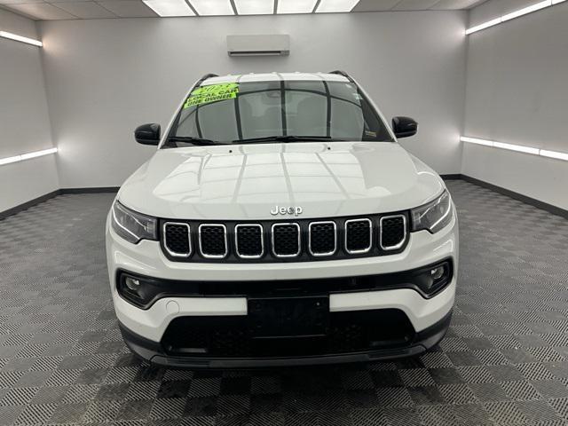 used 2023 Jeep Compass car, priced at $17,250