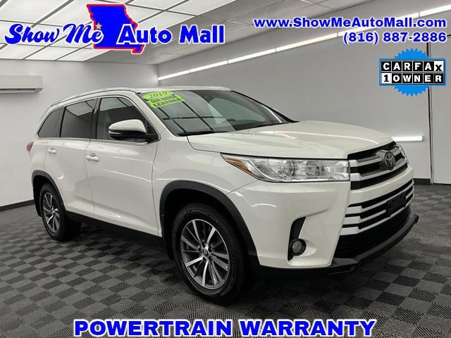 used 2019 Toyota Highlander car, priced at $28,000