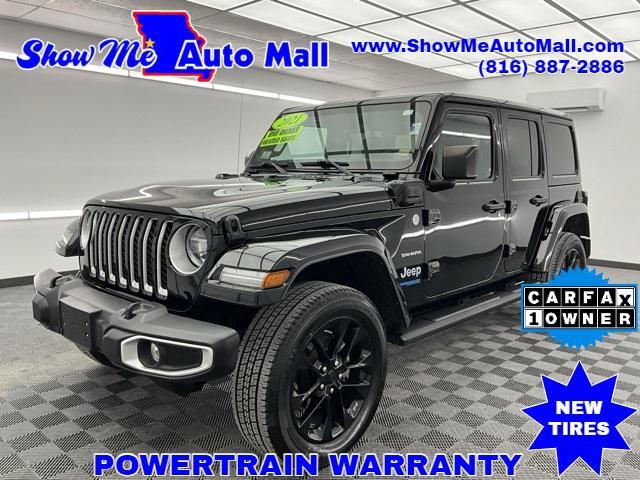 used 2021 Jeep Wrangler Unlimited 4xe car, priced at $29,000