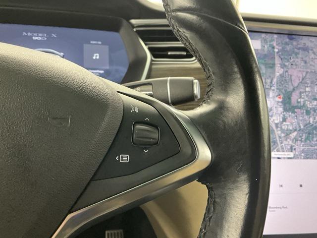 used 2016 Tesla Model X car, priced at $22,000