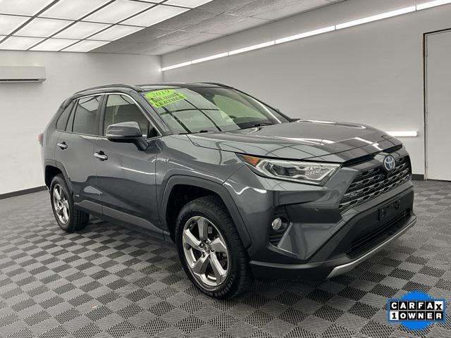 used 2019 Toyota RAV4 Hybrid car, priced at $27,500