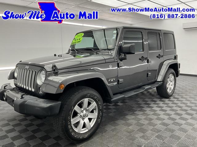 used 2018 Jeep Wrangler JK Unlimited car, priced at $24,600