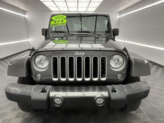 used 2018 Jeep Wrangler JK Unlimited car, priced at $24,600