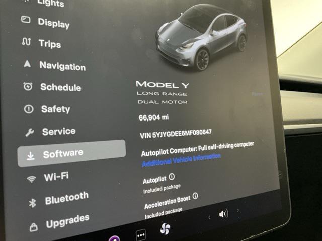 used 2021 Tesla Model Y car, priced at $25,850