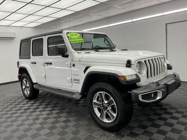 used 2020 Jeep Wrangler Unlimited car, priced at $27,000