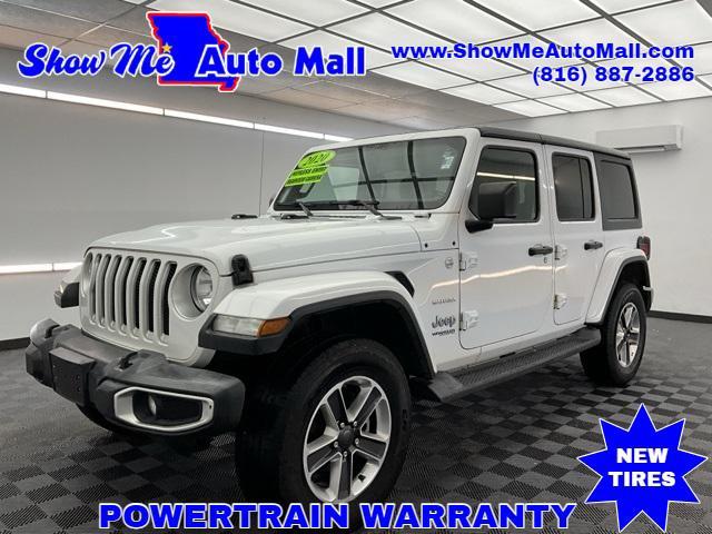 used 2020 Jeep Wrangler Unlimited car, priced at $27,000