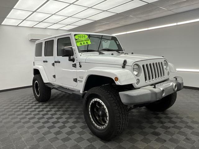 used 2016 Jeep Wrangler Unlimited car, priced at $20,000