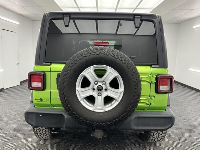 used 2018 Jeep Wrangler Unlimited car, priced at $23,000