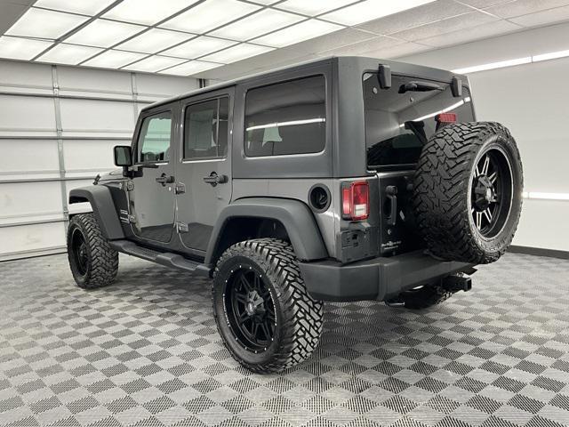 used 2018 Jeep Wrangler JK Unlimited car, priced at $21,500