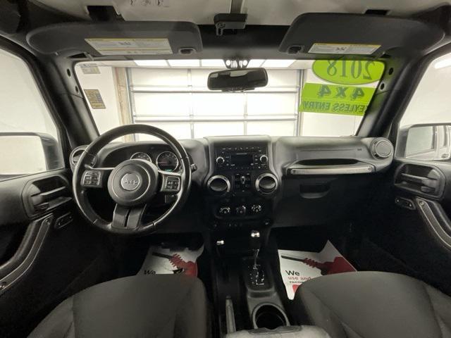 used 2018 Jeep Wrangler JK Unlimited car, priced at $21,500