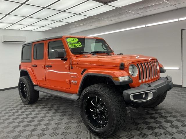 used 2018 Jeep Wrangler Unlimited car, priced at $28,000