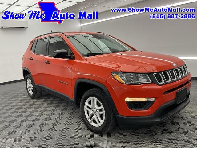 used 2018 Jeep Compass car, priced at $13,000